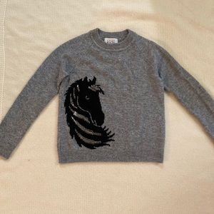 Autumn Cashmere Horse Cardigan